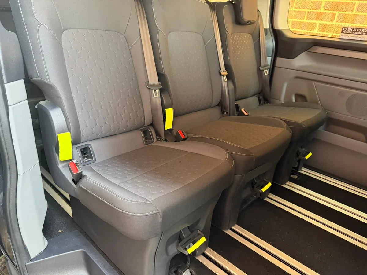 Minibus interior - comfortable passenger seating